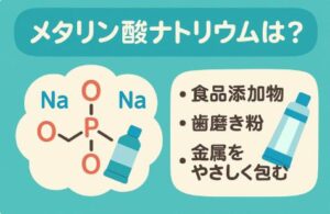 メタリン酸ナトリウムって危ないの？食品添加物の真実と上手な付き合い方