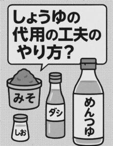 しょうゆがないときの代用まとめ｜味を壊さず仕上げる調味料の組み合わせとレシピ