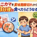カニカマを賞味期限切れから3日後に食べたらどうなる？体への影響と注意点