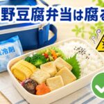 高野豆腐のお弁当は腐るの？日持ちを延ばす保存方法と安全な食べ方