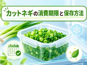 カットネギの消費期限と日持ちを延ばす保存方法を徹底解説
