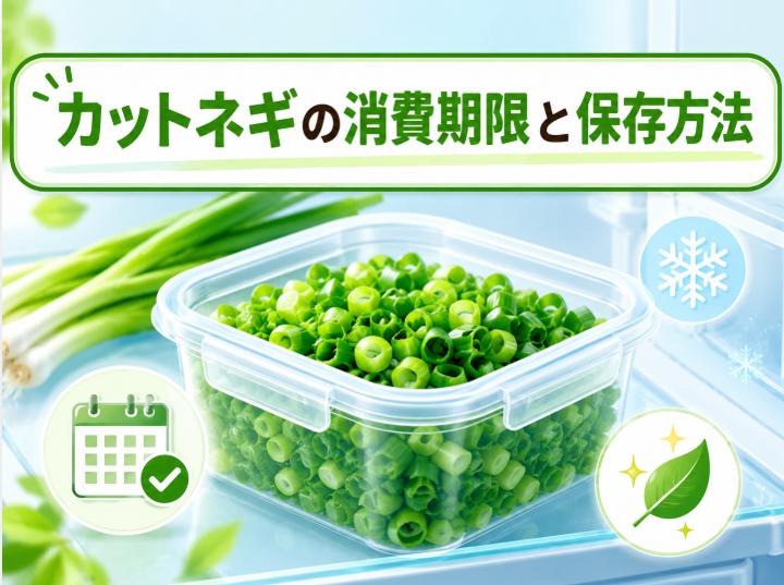 カットネギの消費期限と日持ちを延ばす保存方法を徹底解説
