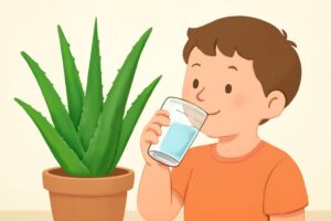 アロエは何歳から子供に飲ませても大丈夫？安全な使用方法を徹底解説