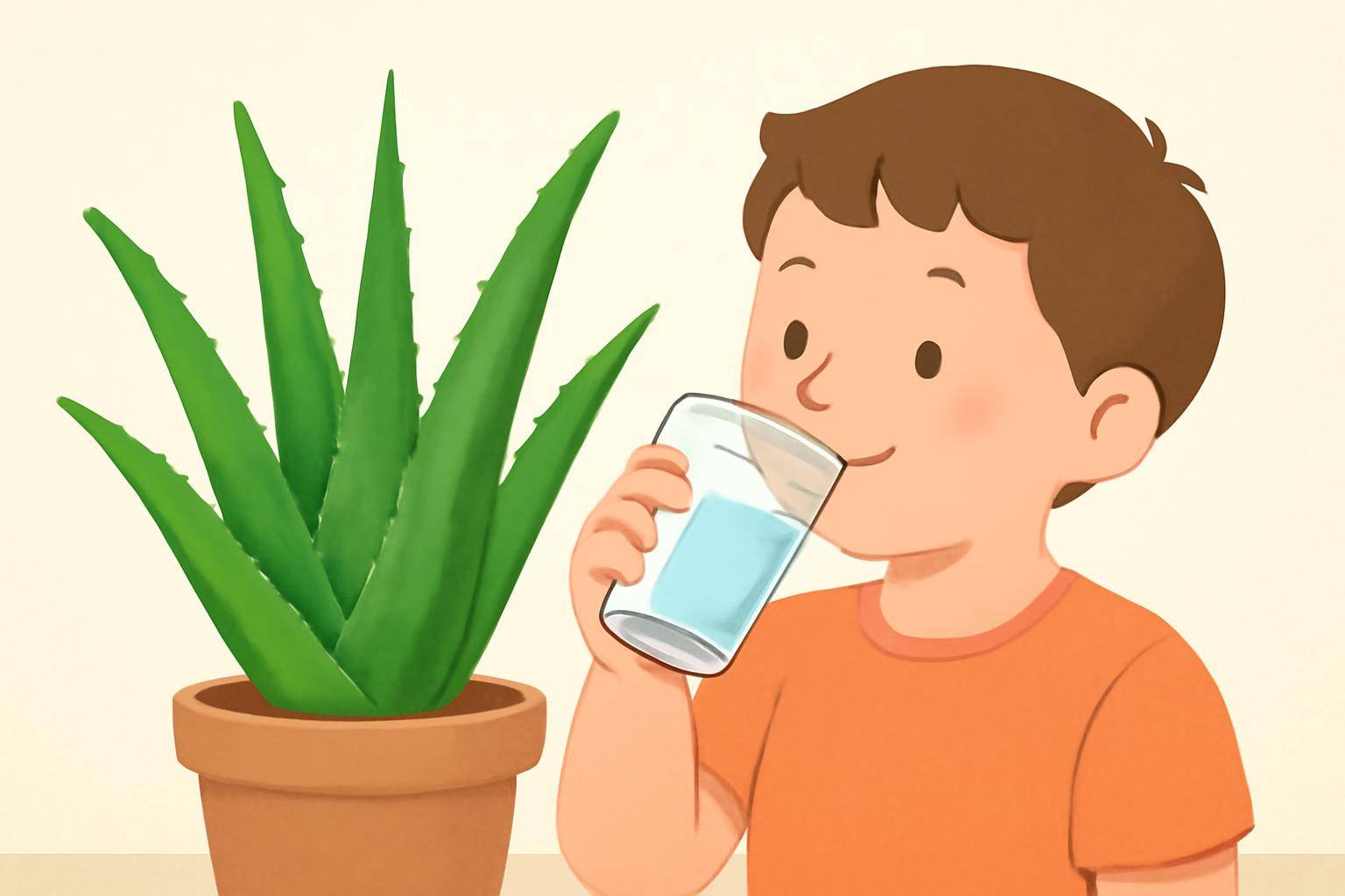 アロエは何歳から子供に飲ませても大丈夫？安全な使用方法を徹底解説